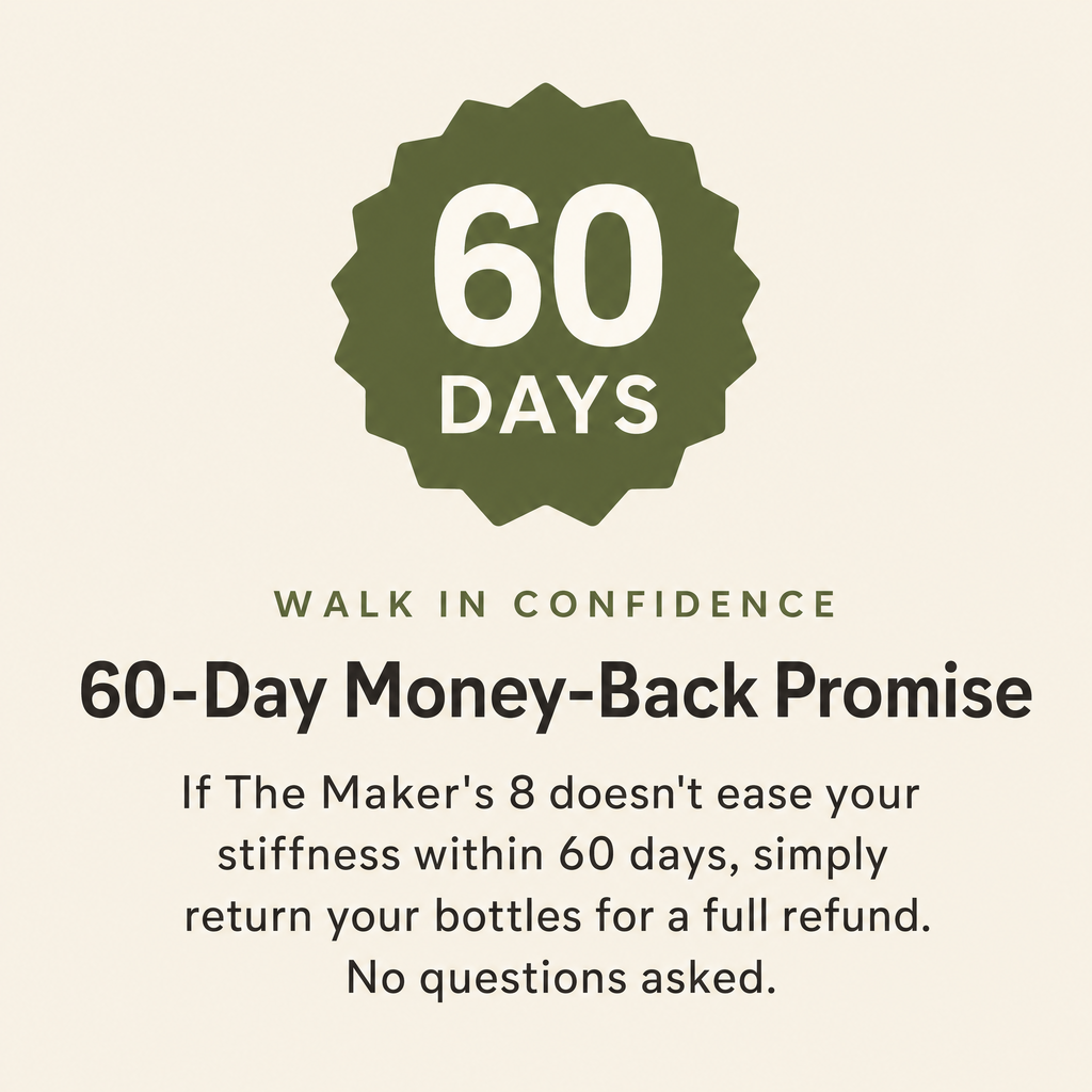 60-Day Money-Back Promise — Walk in Confidence